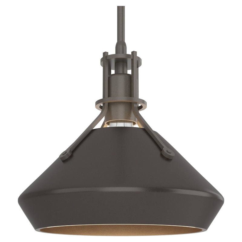 Henry Pendant with Chamfer Dark Smoke Oil Rubbed Bronze