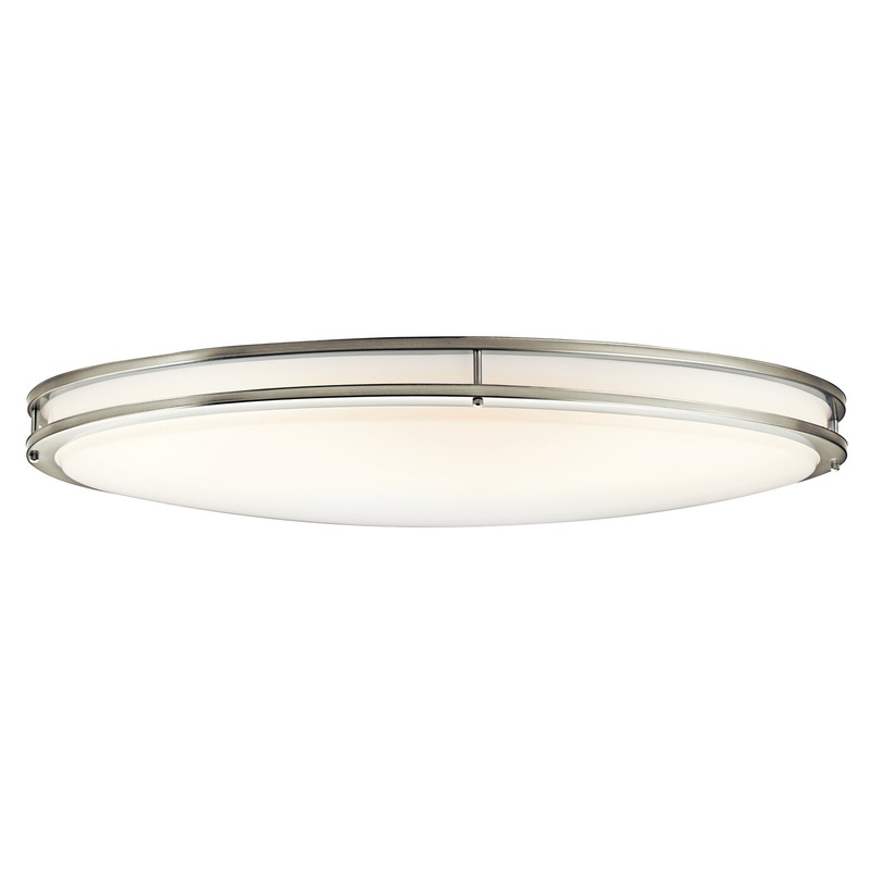 Kichler 10789NILED LED Flush Mount, Brushed Nickel