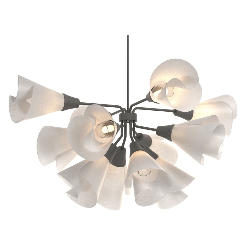 Mobius 12-Light Pendant Natural Iron
