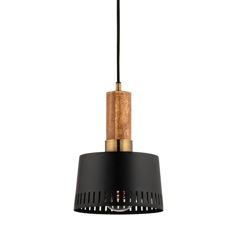 One Light Pendant from the Memphis Collection in Patina Brass Finish by Troy Lighting