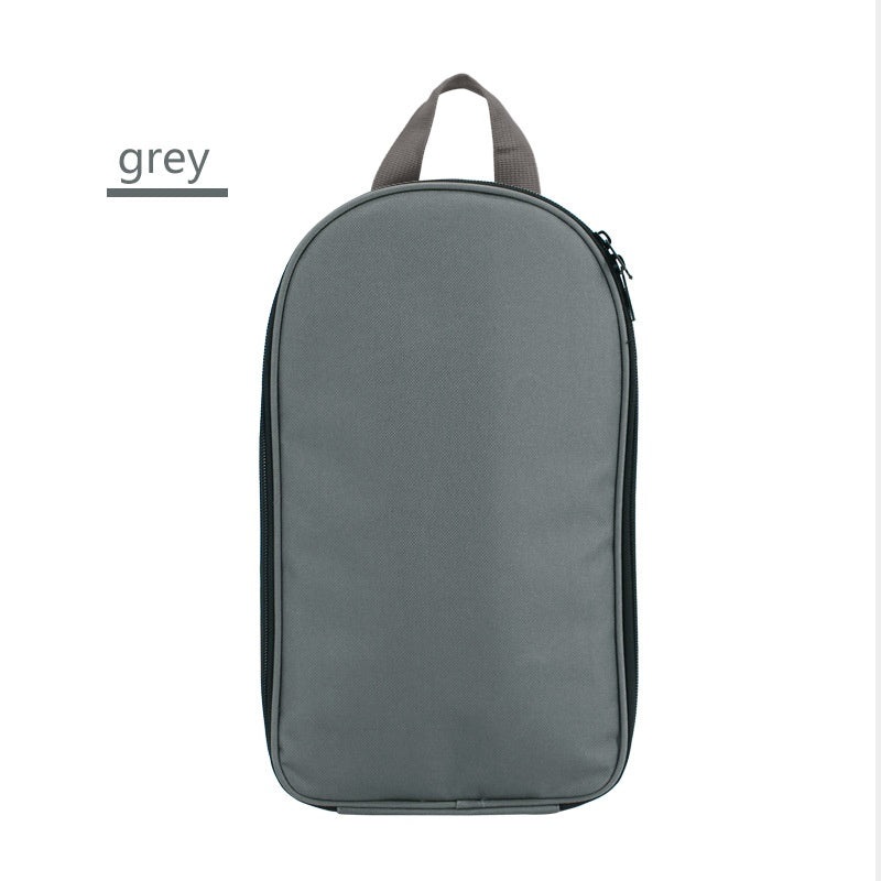 Portable Kitchen Utensil Storage Bag – Lightweight Organizer for Camping and Outdoor Cooking, Gray