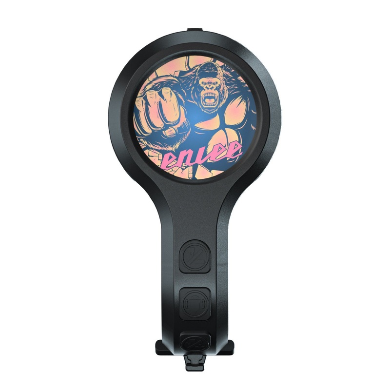 Black Style C Ultra-Loud Electric Bike Horn – 130dB USB Rechargeable, IPX6 Waterproof, Easy Mount Bicycle Safety Bell