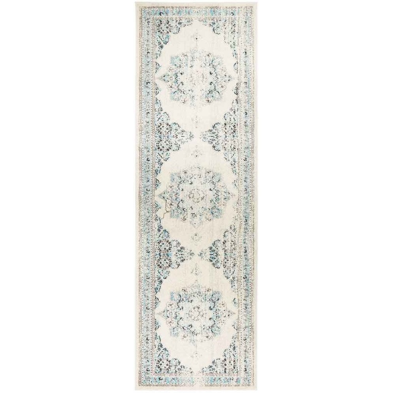 Century 922 White Runner by Rug Culture – 80 x 400 cm – RUNNER