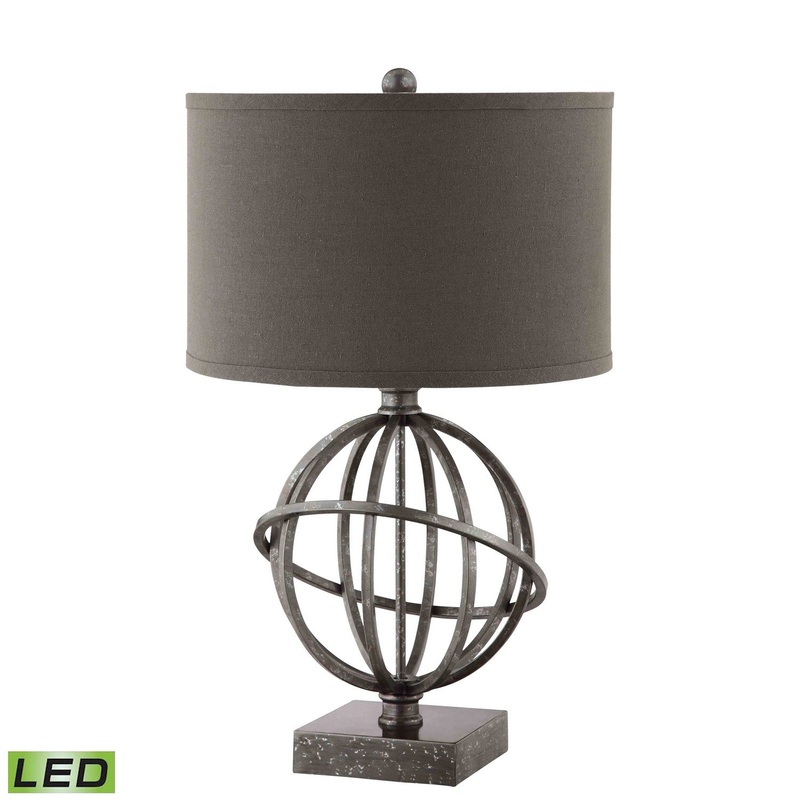 ELK Home 99616-LED Lichfield LED Table Lamp Pewter