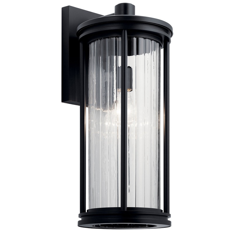 Kichler 59024BK One Light Outdoor Wall Mount, Black