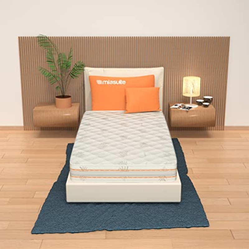 miasuite i sogni italiani Materasso Singolo MEMORYFOAM Misura 85X200 Altezza 25 cm. Rivestimento Aloe Vera Modello Top 25