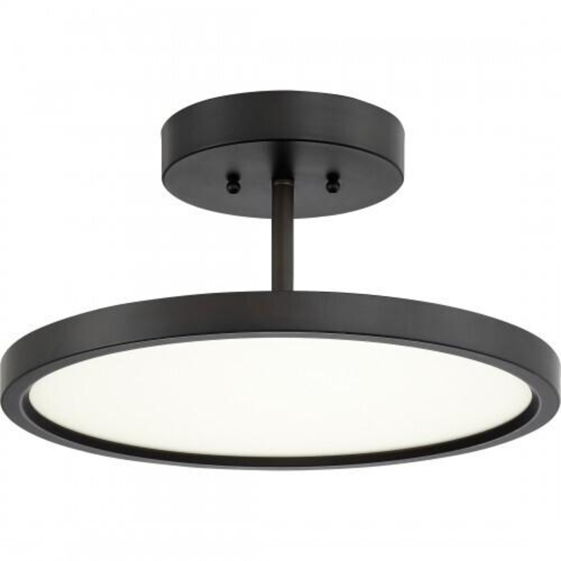 Quoizel BLW1715OI Beltway Semi flush led 15″d oil rubbed bronze Semi-Flush Mount