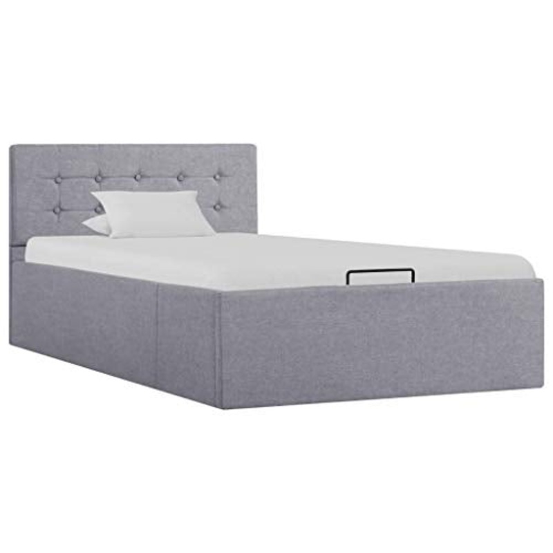 SKM Giroletto Idraulico Contenitore Grigio Chiaro Tessuto 90x200cm