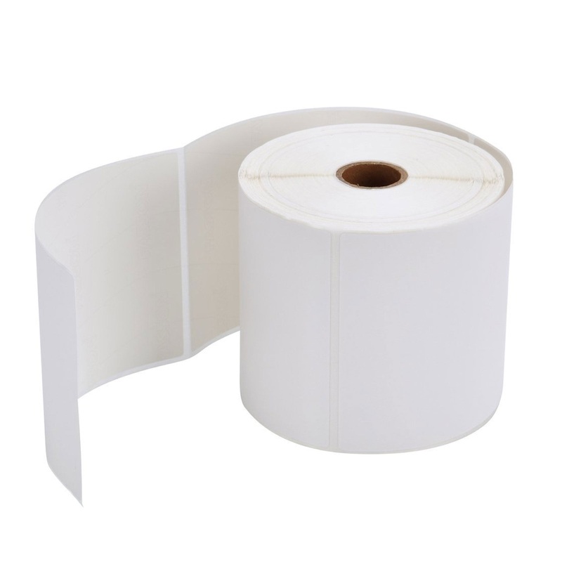 18 Rolls x 400 Label Stickers 102x150mm – Direct Thermal White Shipping Labels