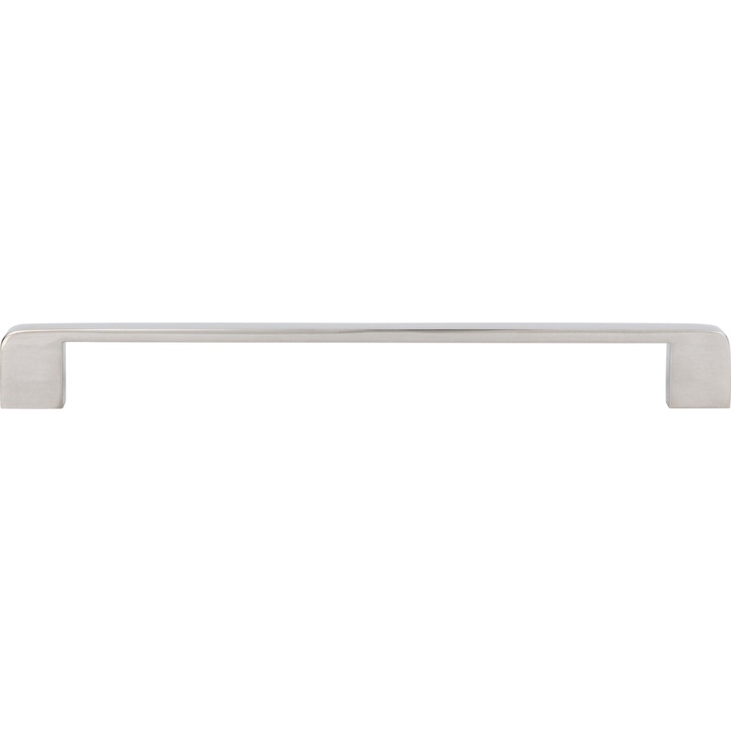 Atlas Homewares Clemente Pull 10 1/16 Inch Polished Stainless Steel