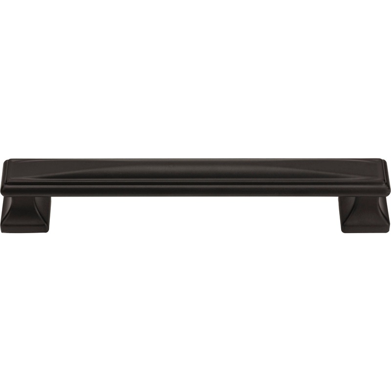 Atlas Homewares Wadsworth Pull 6 5/16 Inch (c-c) Matte Black