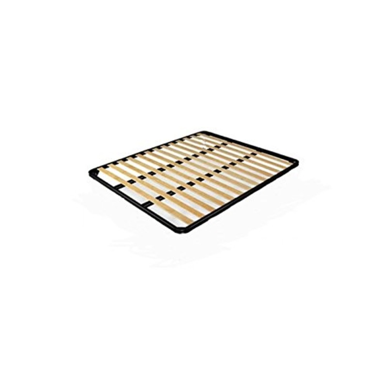 Bed Store SISTEMI RIPOSO Rete Da Appoggio Senza Piedi Doghe Strette Matrimoniale 160X200 Ortopedica Doppio Rinforzo