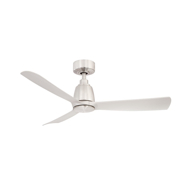 Fanimation FPD8547BN Kute 44 44″ Ceiling Fan Brushed Nickel