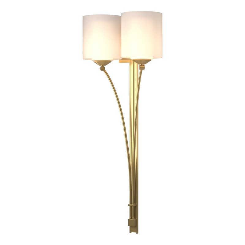 Formae Contemporary 2-Light Sconce Modern Brass