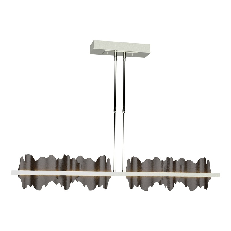 Hildene Large LED Pendant Sterling Oil Rubbed Bronze