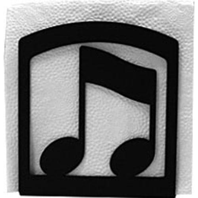 Village Wrought Iron NH-134 Music Note Napkin Holder