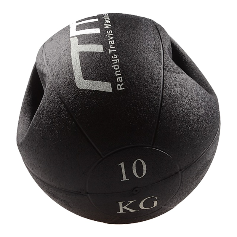 10kg Double-Handled Rubber Medicine Core Ball