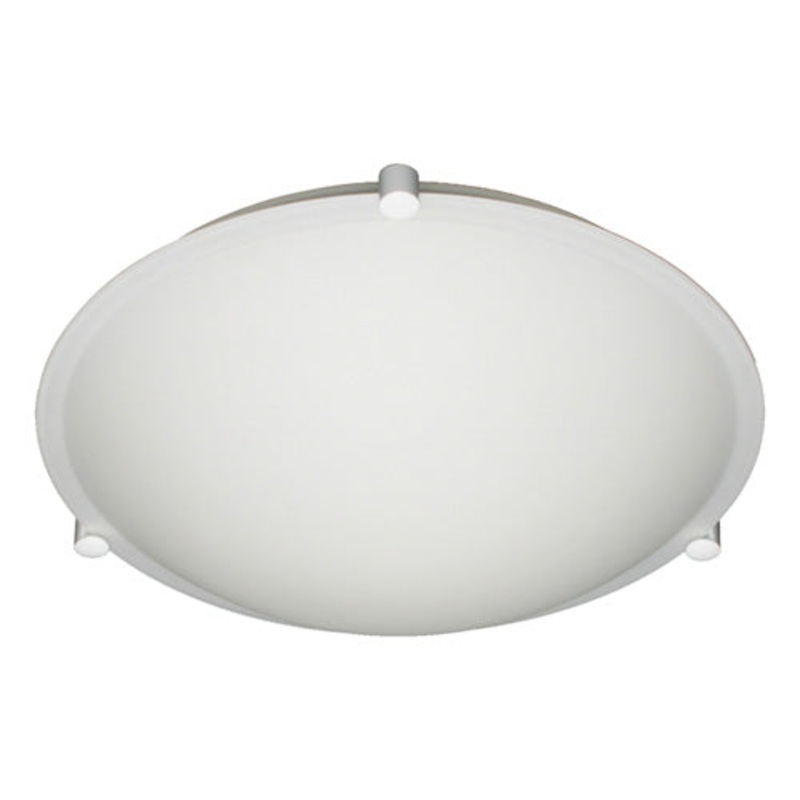 Besa 968207-WH Trio One Light Ceiling Mount White