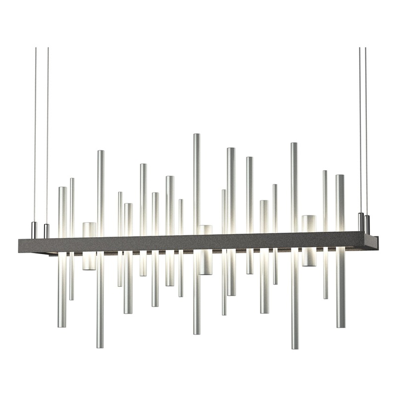 Cityscape LED Pendant Natural Iron Vintage Platinum