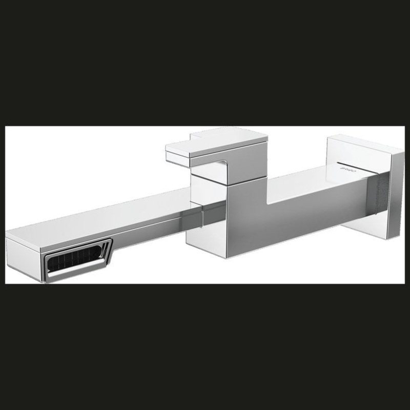 Lavatory Faucet Frank Lloyd Wright Wall Mount 1 Lever ADA WaterSense Chrome 1.2 Gallons per Minute