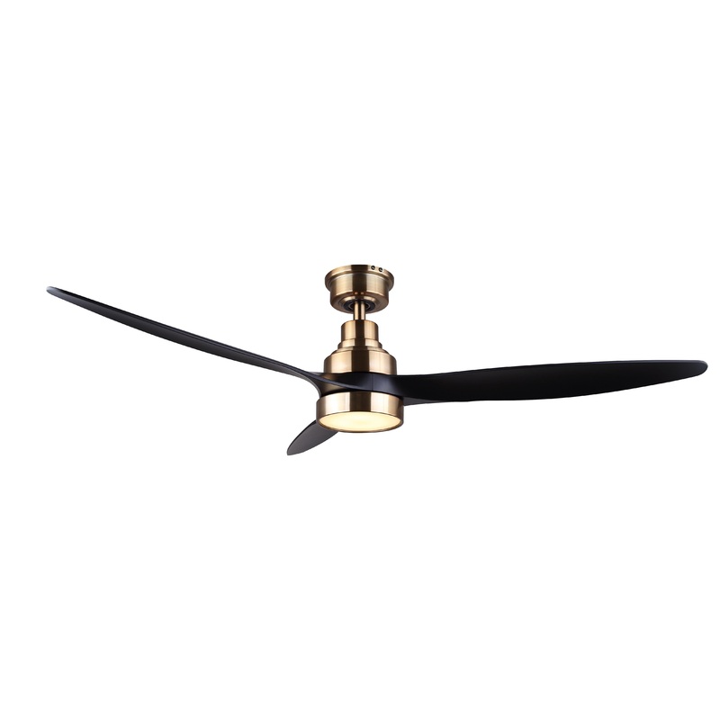 Luell Ceiling Fan Gold