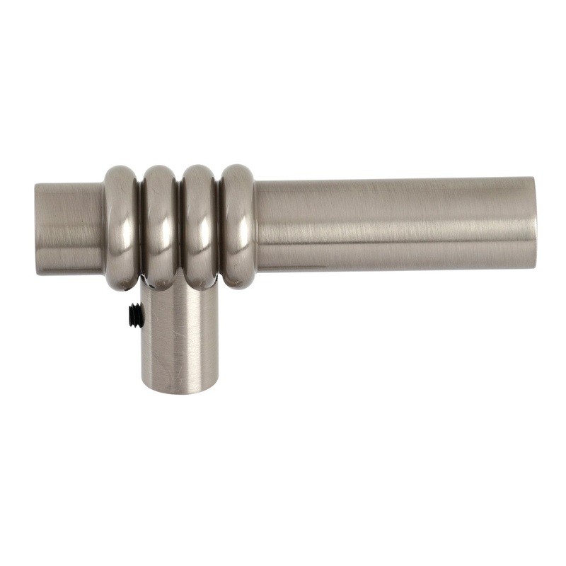Milano KSH8128ML Metal Lever Handle, Brushed Nickel