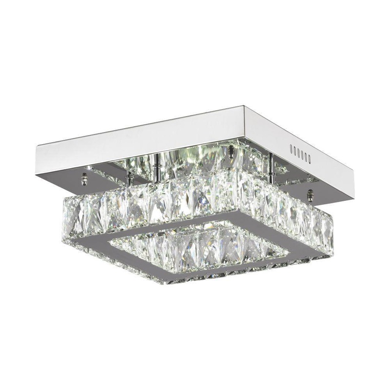 LED Flush Mount Chrome