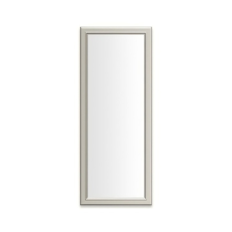 Medicine Cabinet Main Line 16 x 40 Inch 1 Doors Framed Mirror Polished Nickel Flat Top Bryn Mawr Frame Slow Close Hinges 4 Inch