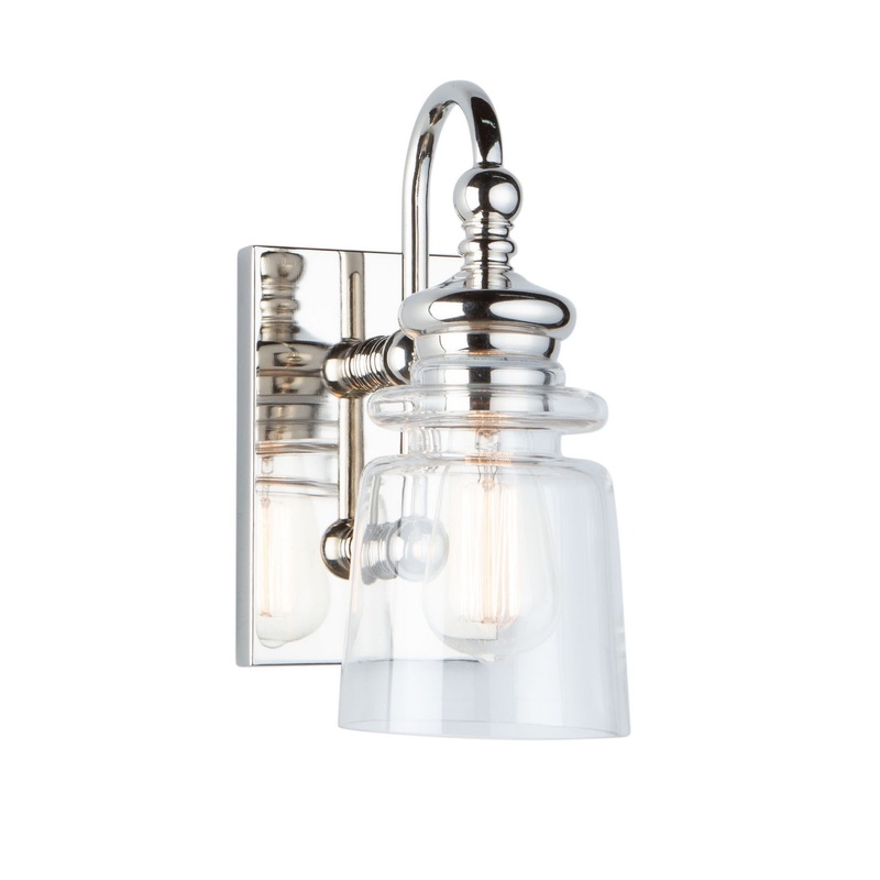 Castara Wall Sconce – Polished Nickel