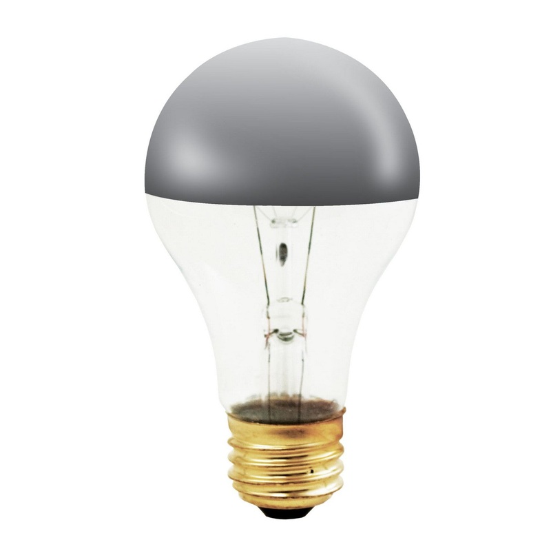 Bulbrite 712160 Half Light Bulb Half Mirror