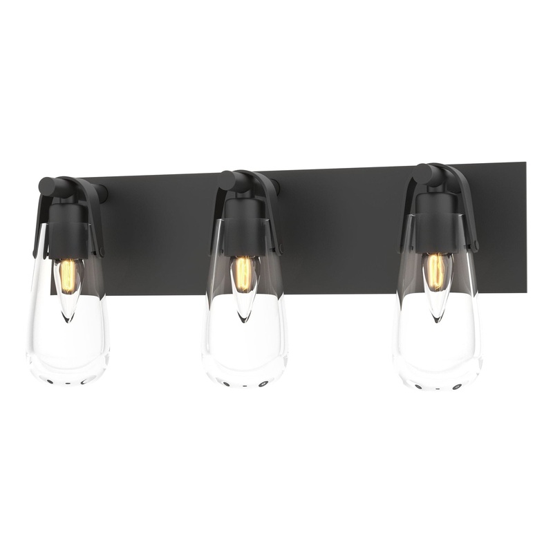 Eos 3-Light Bath Sconce Black