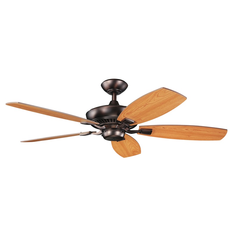 Kichler 300117OBB 52″ Ceiling Fan, Oil Brushed Bronze