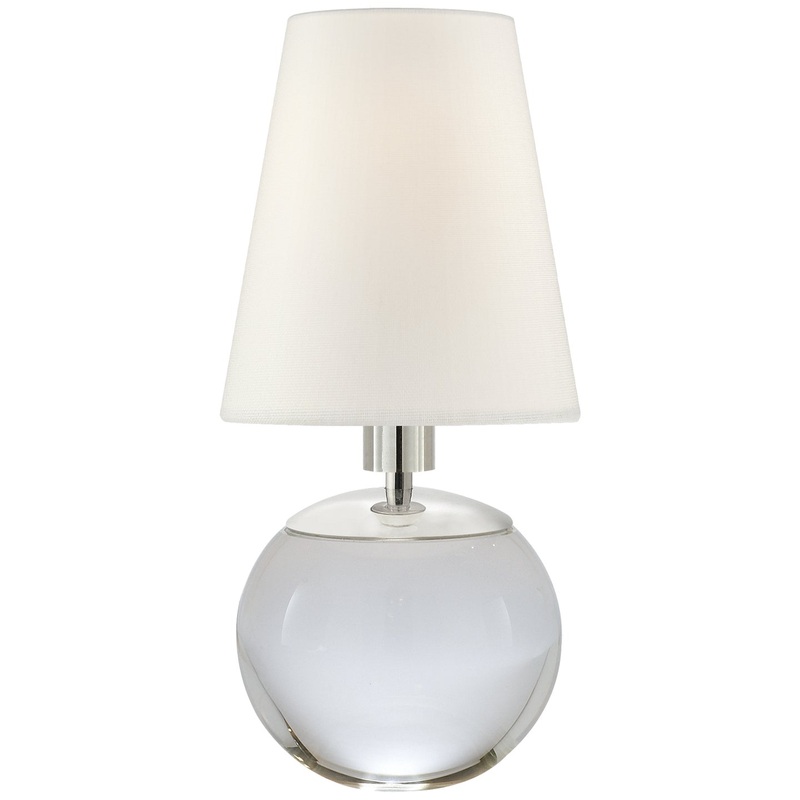 One Light Accent Lamp from the Terri Collection in Crystal Finish by Visual Comfort Signature