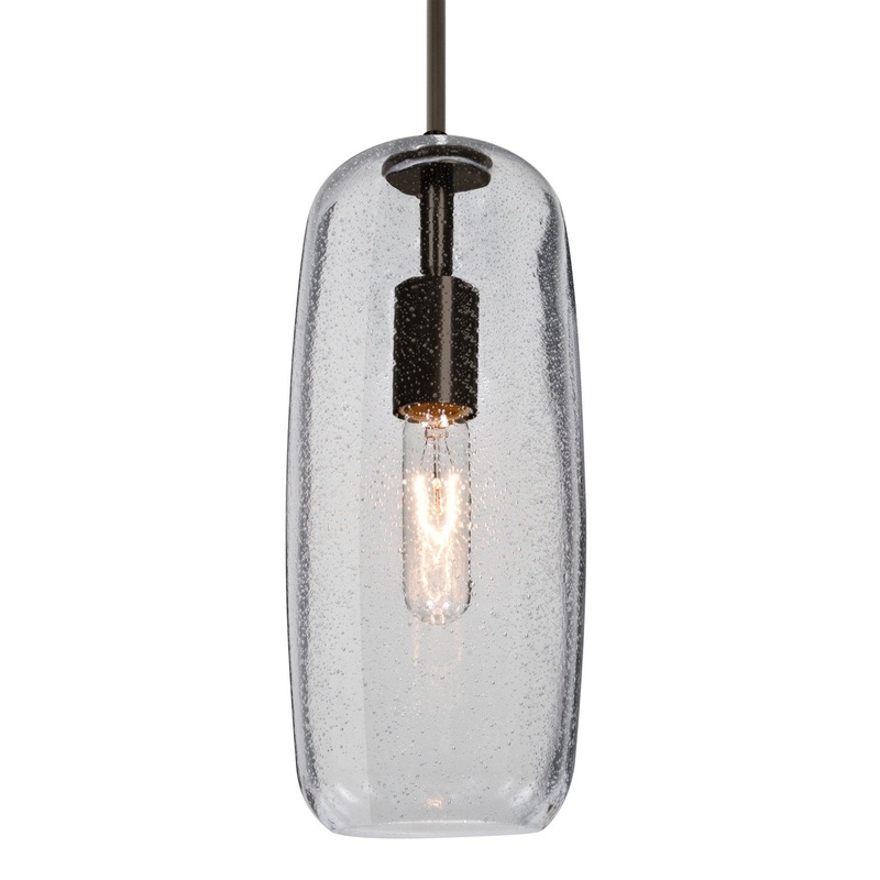 Besa 1JC-PINOT13CL-BR Besa Pinot 13 Pendant One Light Pendant Bronze