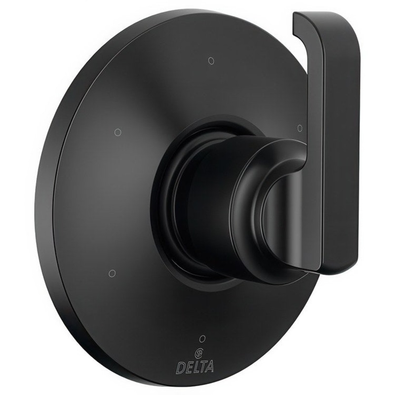 Diverter Trim Tetra 6 Functions Matte Black 1 Lever ADA