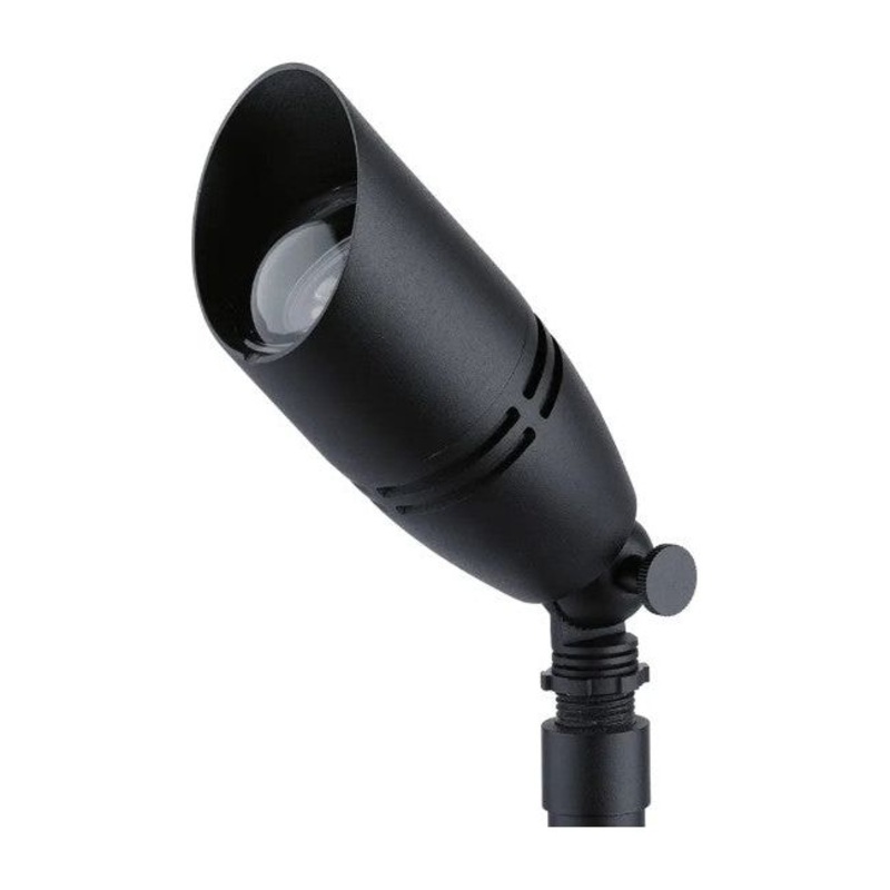 Fixed Socket MR16 12V Drop-In Accent Fixture Black Brass