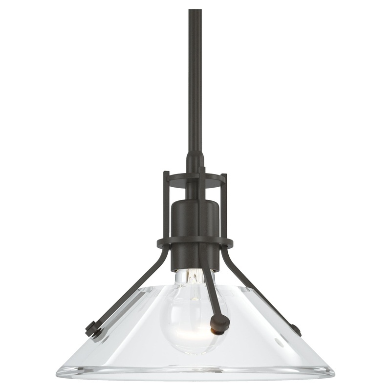 Henry Mini Pendant Dark Smoke Clear Glass (ZM)