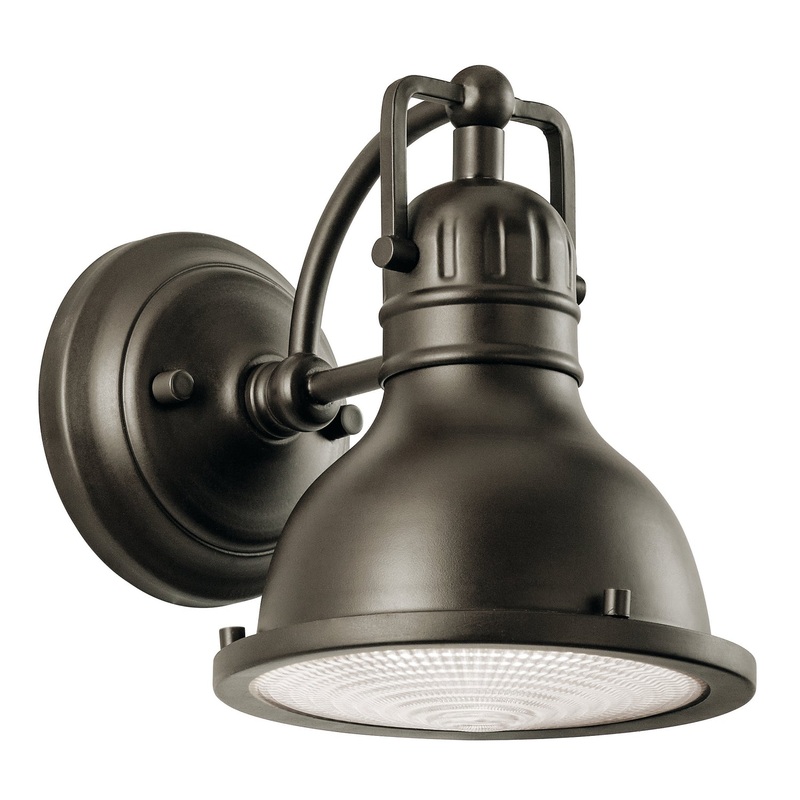 Kichler 49064OZ One Light Outdoor Wall Mount, Olde Bronze