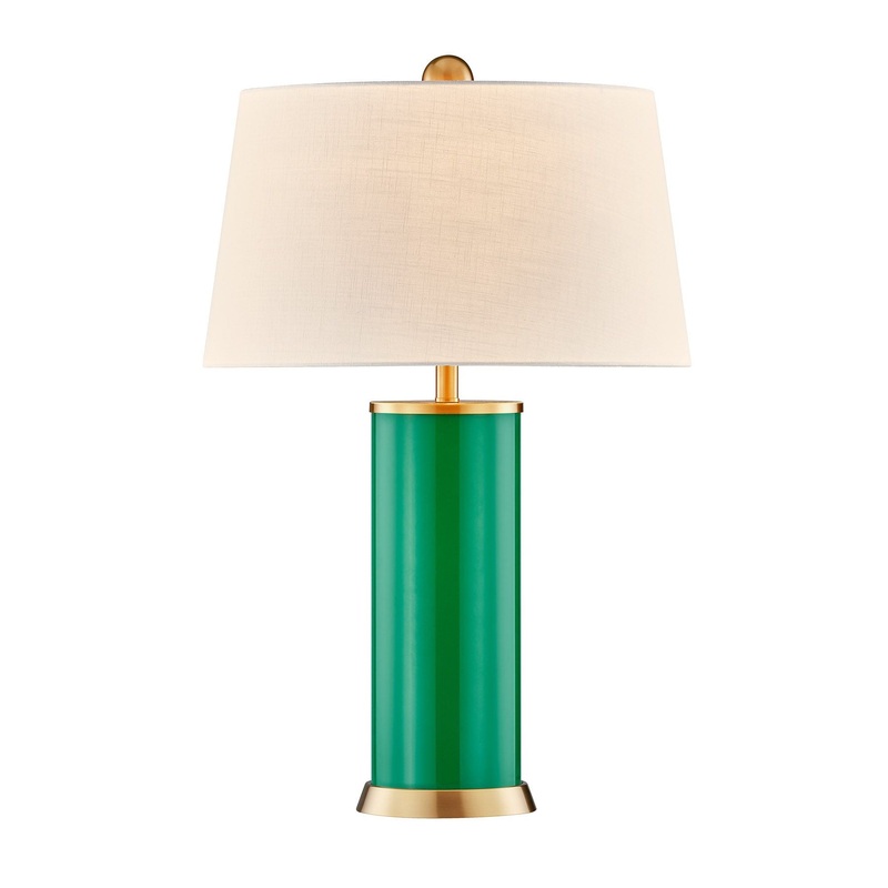 Melissa 1-Light Table Lamp Jolly Green