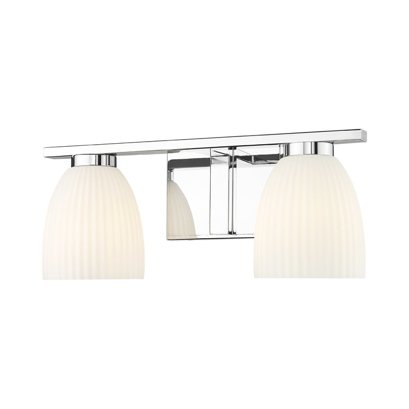 Naya 2-Light Vanity Chrome