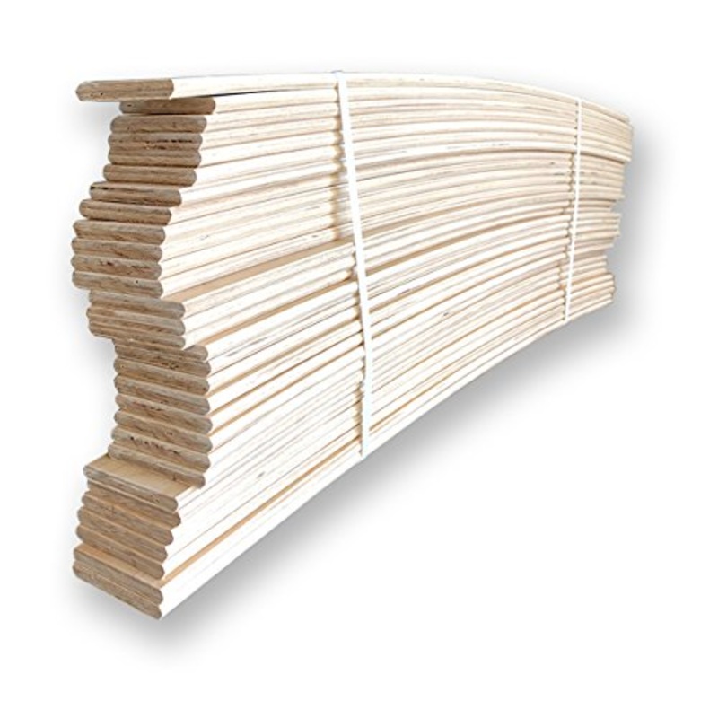 10 Listelli Curvati in Legno di Faggio – Ricambio per Doga  6,7 X 79 X 0,8 Cm