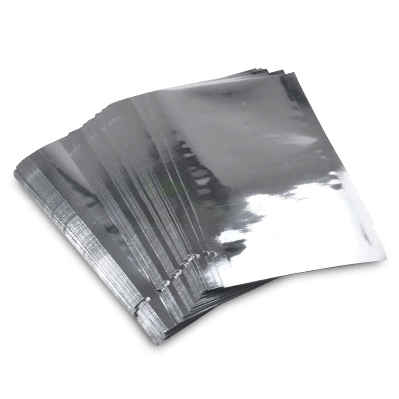 100x Mylar Vacuum Food Pouches 9x13cm – Standing Insulated Food Storage Bag