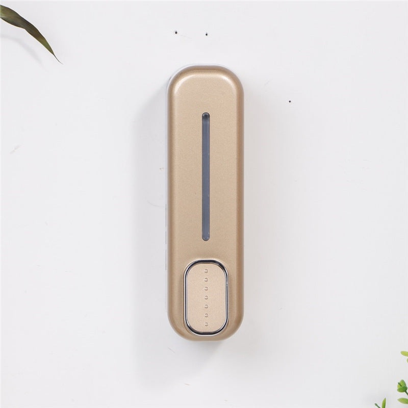 2 Pcs Gold Modern Wall-Mounted Press Soap Dispenser – 300ml Refillable Pump for Bathroom & Kitchen