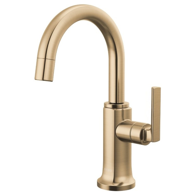 Beverage Faucet Kintsu Arc 1 Lever Lumicoat Luxe Gold