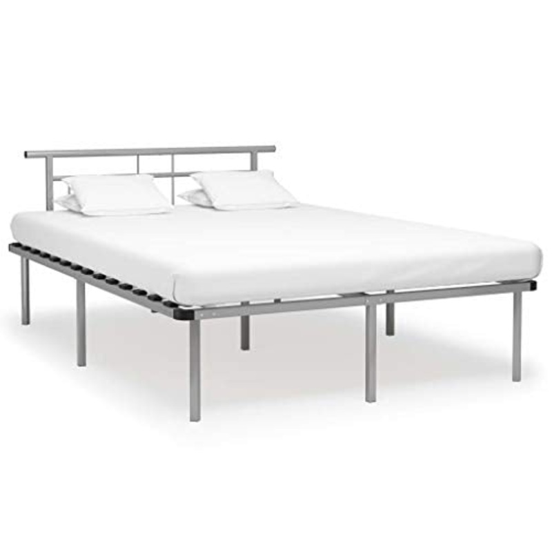 FAMIROSA Giroletto Giroletto Grigio in Metallo 140×200 cm-4831
