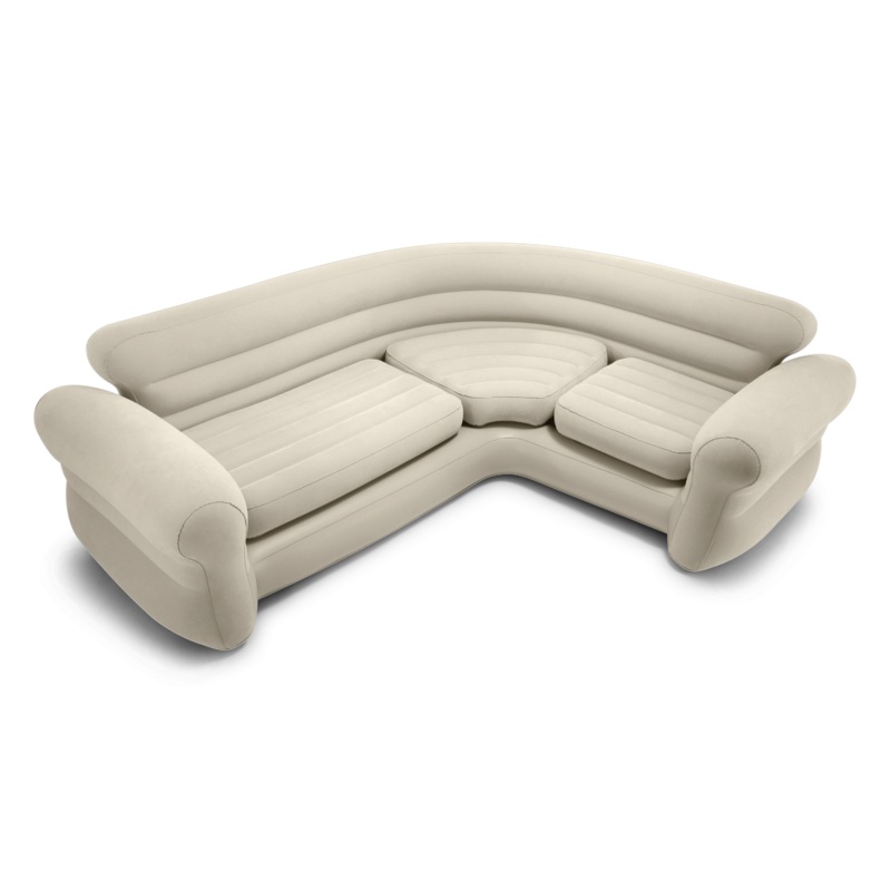 Intex Corner Sofa L-Shaped Inflatable Couch 68575