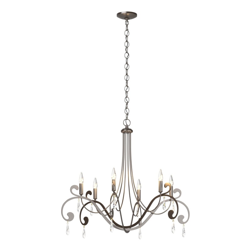 Stella 6-Arm Chandelier Oil Rubbed Bronze