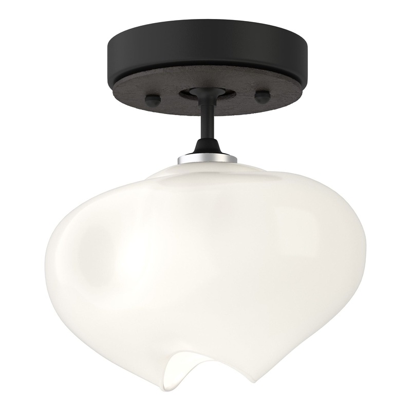 Ume 1-Light Semi-Flush Black Oil Rubbed Bronze