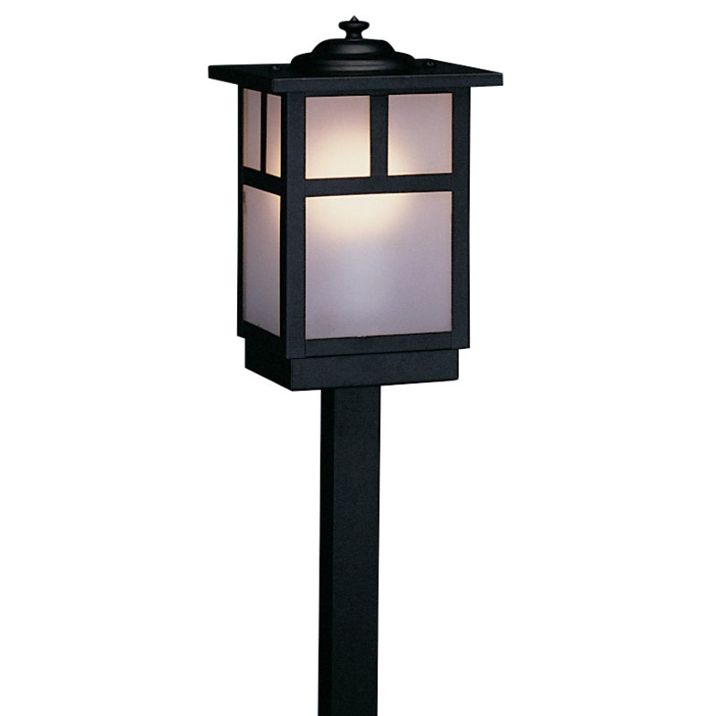 Arroyo MSP-5TF-BK Mission One Light PostOne Light Post Sold Separately – Not Included. Satin Black