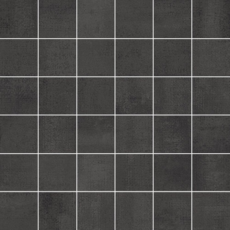 Roca Tile Usa Inc Elegant Ideas Nolita 2X2 Mosaic Antracita Color Body Porcelain – Afnol004-12M – 1 Sheet = .959 Sqft